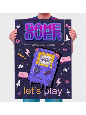 Плакат за стена Game Over